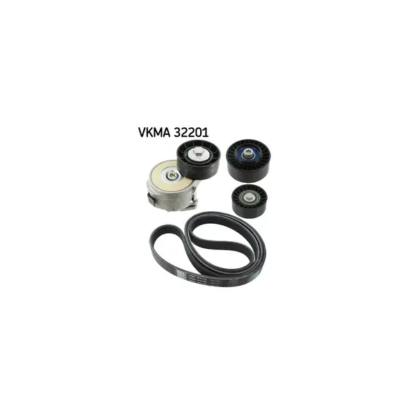 Set curea transmisie cu caneluri SKF VKMA 32201