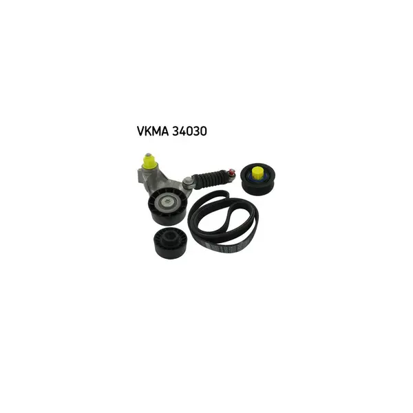 Set curea transmisie cu caneluri SKF VKMA 34030