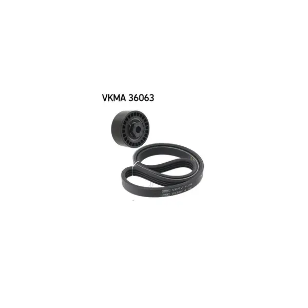 Set curea transmisie cu caneluri SKF VKMA 36063