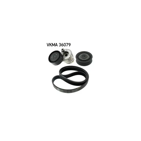 Set curea transmisie cu caneluri SKF VKMA 36079