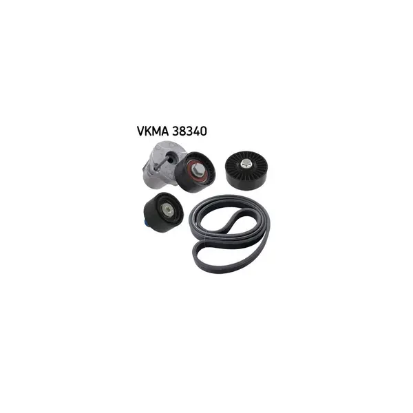 Set curea transmisie cu caneluri SKF VKMA 38340