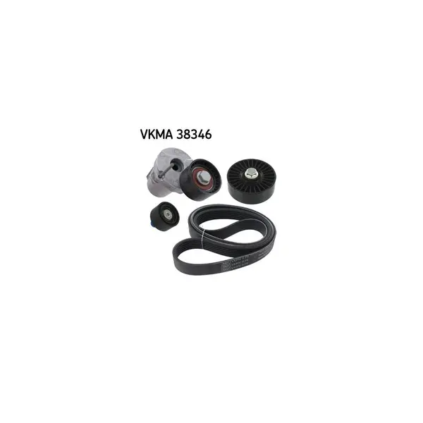 Set curea transmisie cu caneluri SKF VKMA 38346