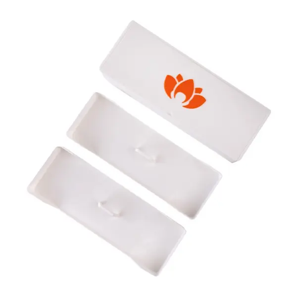 Set cutie pentru pensule mare cu 2 tavite