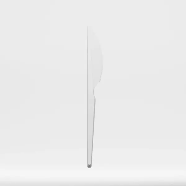 Set Cuțite Transparente - 100 Bucăți, 17 cm