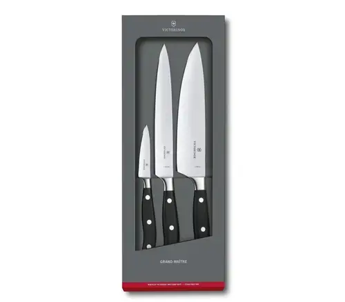 Set cutite Victorinox Grand Maitre, Inox (Negru)