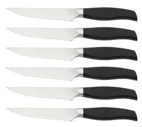 Set cutite Zokura Z1035, 7 piese (Negru)
