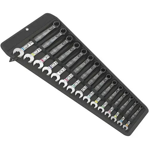 Set de 15 chei combinate fixe-inelare, 5.5-19mm, Wera 6003 Joker 15