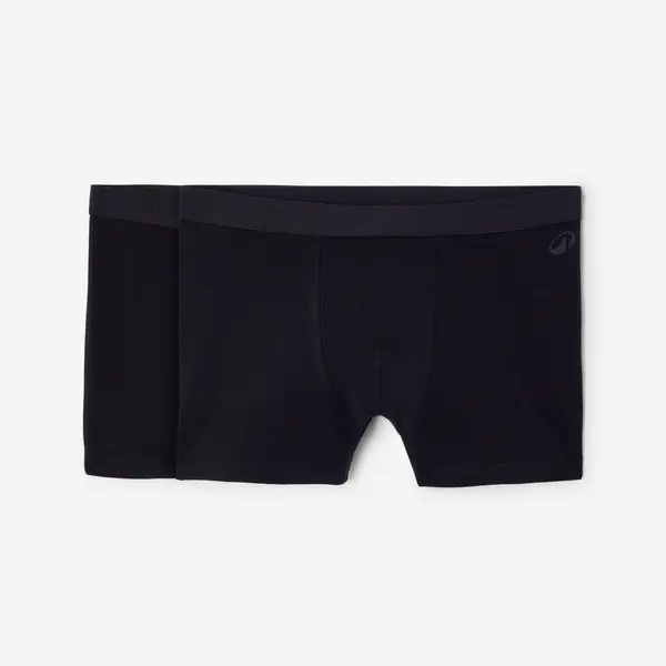 Set de 2 boxeri scurți Negru Bărbați