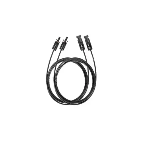 Set de 2 Cabluri extensie EcoFlow pentru Panouri Solare 3m (Negru)