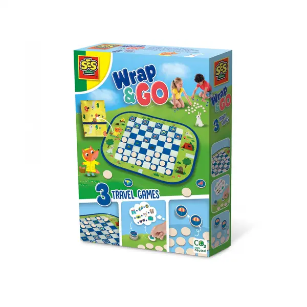 Set de 3 jocuri copii pentru petrecere - Dame, Memorie si Vacanta