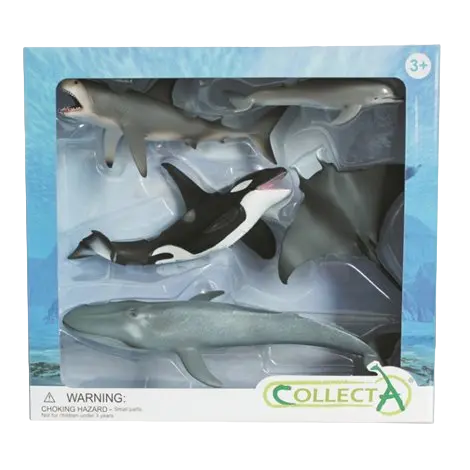 Set de 5 figurine pictate manual Viata Marina