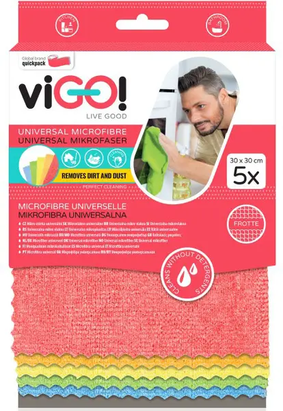 Set de 5 prosoape din microfibra viGO! - Premium, universal