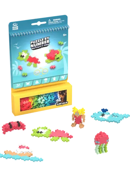 Set de Activitati Plus-Plus, 125 piese, Ocean