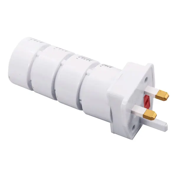 Set de adaptoare de priza pentru călătorie din 4 piese, potrivit pentru toate țările UK USA