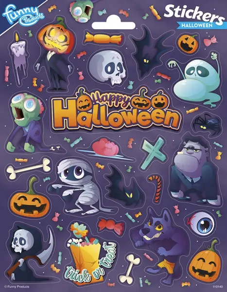 Set de autocolante Totum - Halloween, 25 buc.