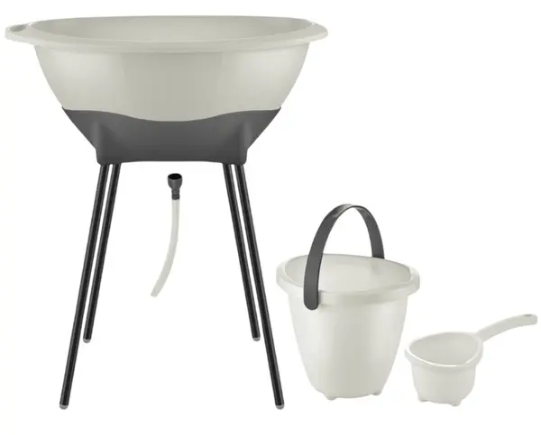 Set de baie elegant de la 3 piese BabyJem - Sand Beige