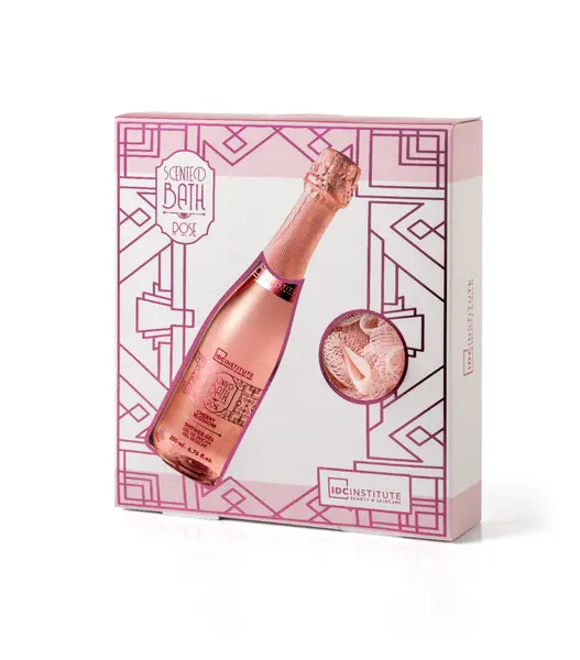 Set de baie Scented Rose Complete Care, 2 piese, IDC Institute