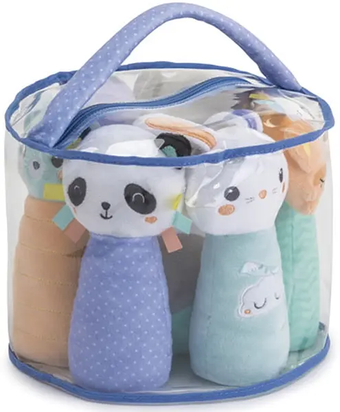 Set de bowling Eurekakids, cu animale