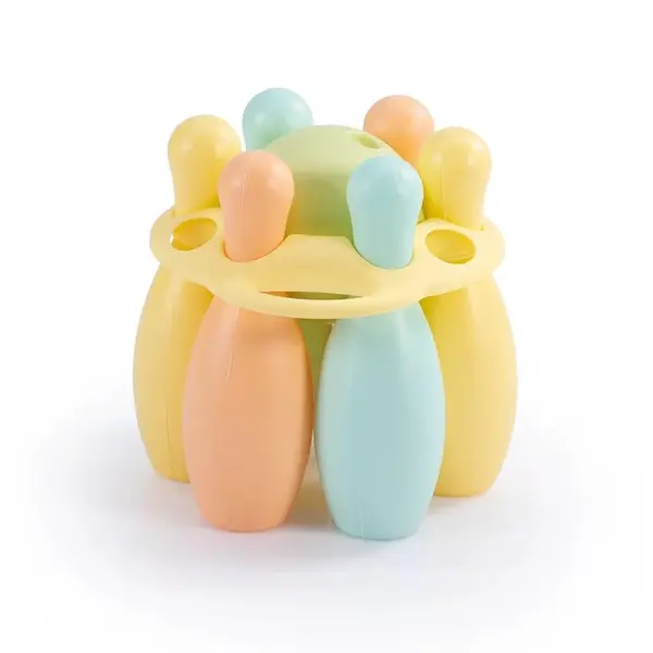 Set de bowling pastel - 6 popice (19 cm)