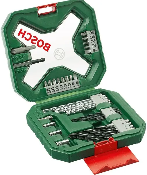 Set de burghie și biți Bosch - X-Line Classic, 34 de piese