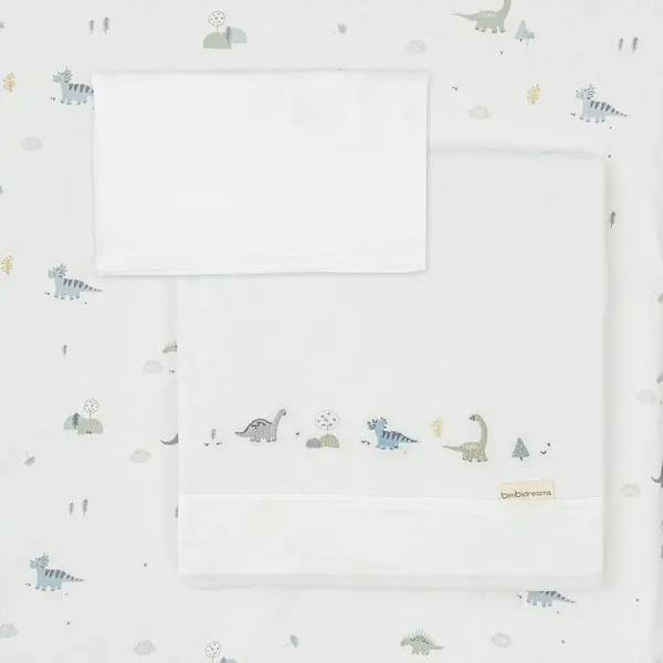 Set de cearșafuri Bimbidreams - TREX, 60 x 120 cm
