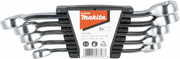Set de chei Makita - B-65545, 5 bucăți