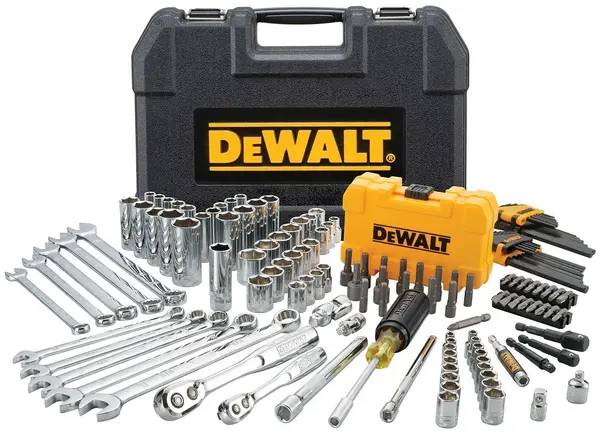 Set de chei tubulare DeWALT - DWMT73802-1, 1/4'' - 3/8'', 5 - 19 mm, 142 piese