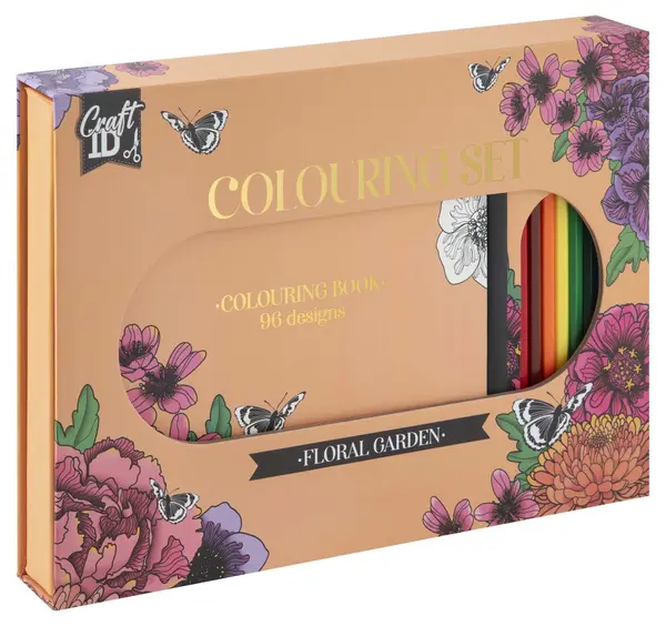 Set de colorat Craft ID - Flori