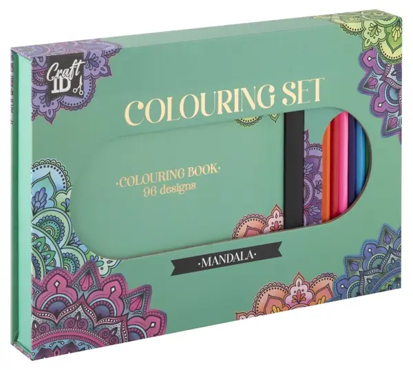 Set de colorat Moxy - Mandala, 48 foi
