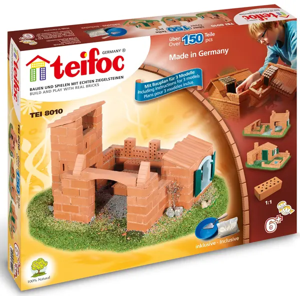Set de constructie creativ Teifoc - Castel / Casa