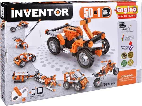 Set de constructie Engino Inventor - 50 in 1 Multi models