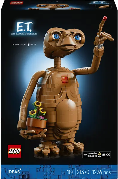 Set de construcție LEGO Ideas – E.T. the Extra-Terrestrial (21370)