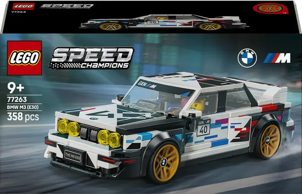 Set de construcție LEGO Speed Champions – BMW M3 (E30) (77263)
