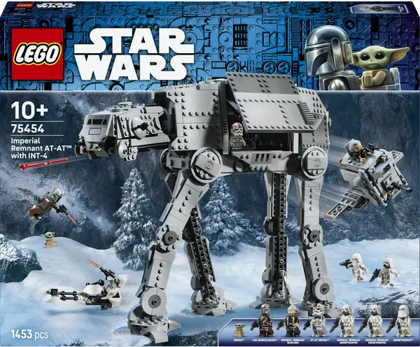 Set de construcție LEGO Star Wars – AT-AT Imperial Supraviețuitor cu INT-4 (75454)