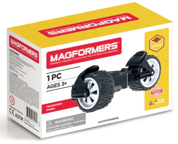 Set de constructie magnetic - Transform Wheel, 1 piesa | Magformers