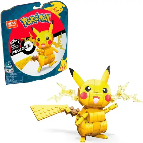 Set de constructie Pokemon Mega Construx Pikachu