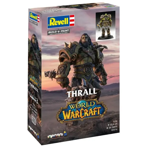 Set de Constructie Revell 03516 World of Warcraft - The Orc Thrall