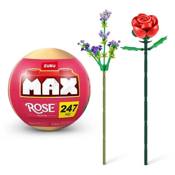 Set de constructie Zuru Max Colectie de Trandafiri diverse modele