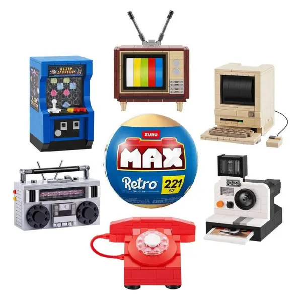 Set de constructie - Zuru Max Retro (produs surpriza) | Zuru