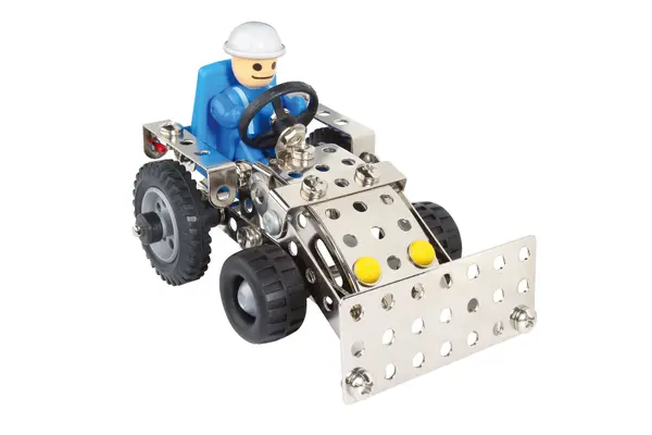 Set de construcții metalice de bază - Tractor cu remorcă de Eitech
