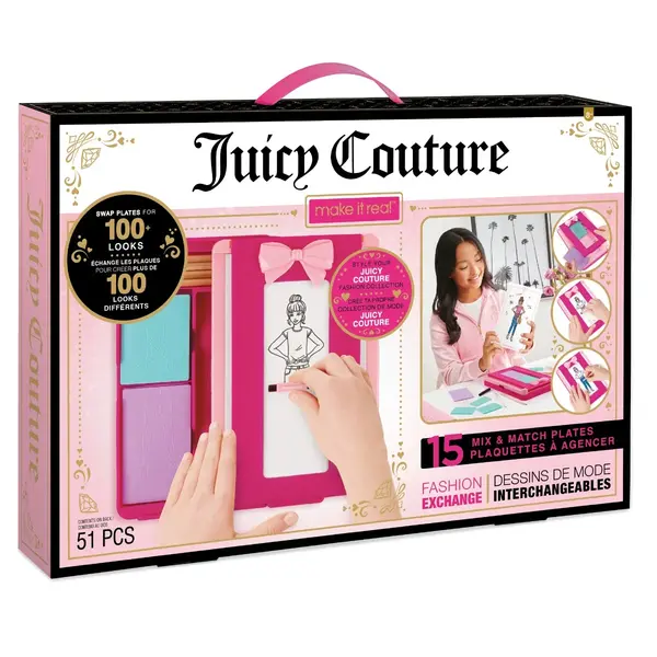 Set de creatie vestimentara, Juicy Couture, Fashion Exchange, 51 piese