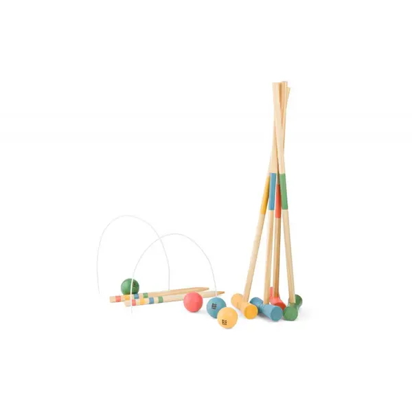Set de Croquet BS Toys din lemn