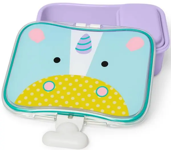 Set de cutii pentru alimente Skip Hop Zoo – 2 bucăți, unicorn
