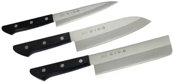 Set de cuțite de bucătărie Tojiro - Basic TBS-300, VG10 laminat