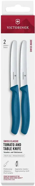 Set de cuțite de bucătărie Victorinox Swiss Classic – 2 bucăți, albastre