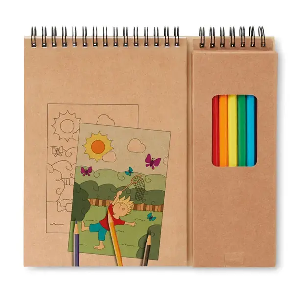 Set de desenat cu carnet Set de desenat cu carnet