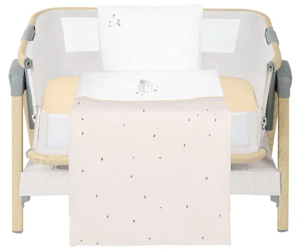 Set de dormit din 5 piese pentru mini patut KikkaBoo Hedge-hugs