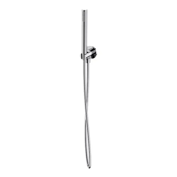 Set de dus Cersanit Inverto cu para dus, furtun si sistem de prindere, crom lucios