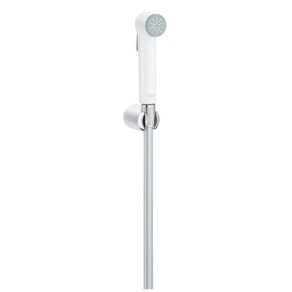 Set de dus igienic Grohe Tempesta 27812IL1, 1 pulverizare, suport perete, furtun 1.25 m, Alb/ Crom