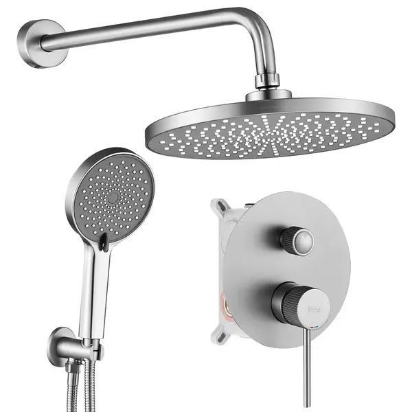 Set de dus incastrat Rea Lungo Stripe Nickel Brush + BOX